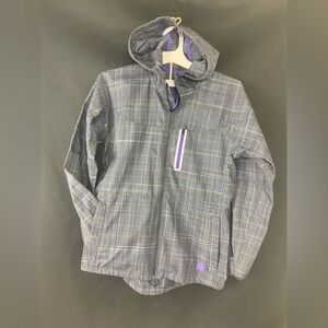 Brooks High Point Waterproof Jacket Womens Small Zip Hood Running Activewear